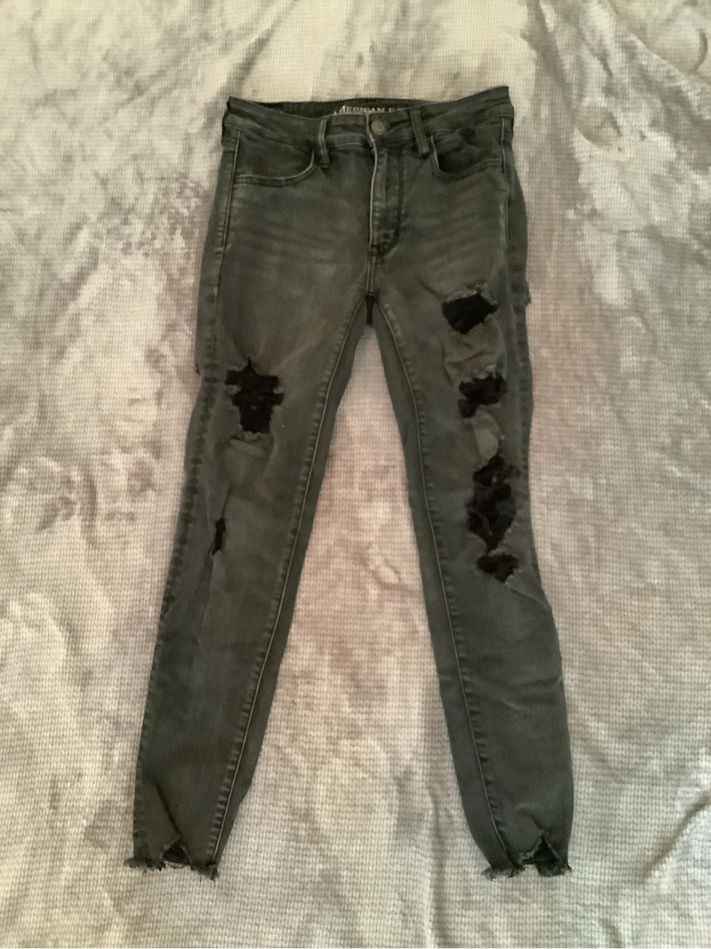 American Eagle Outfitters Black Super Stretch Jeans